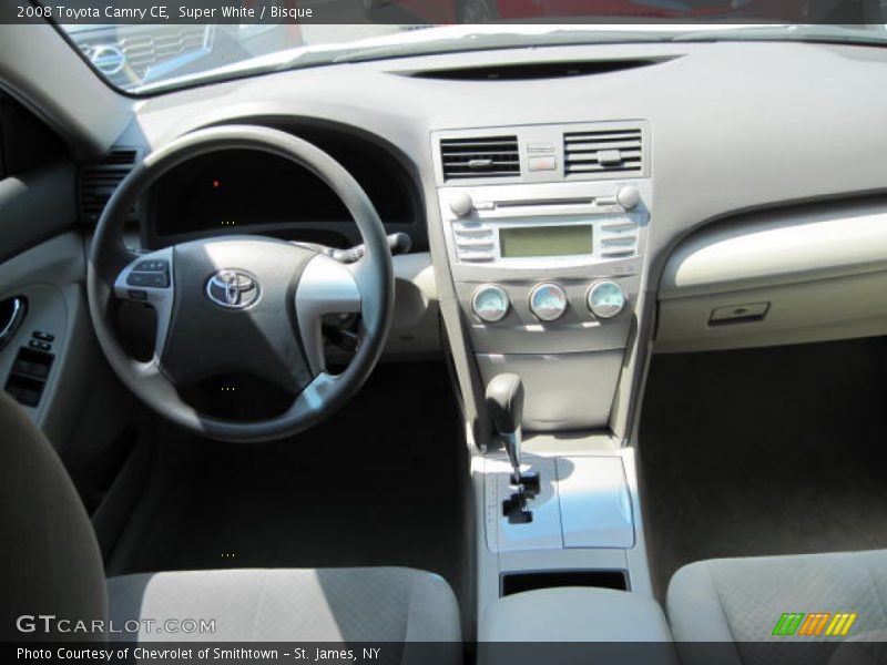 Super White / Bisque 2008 Toyota Camry CE