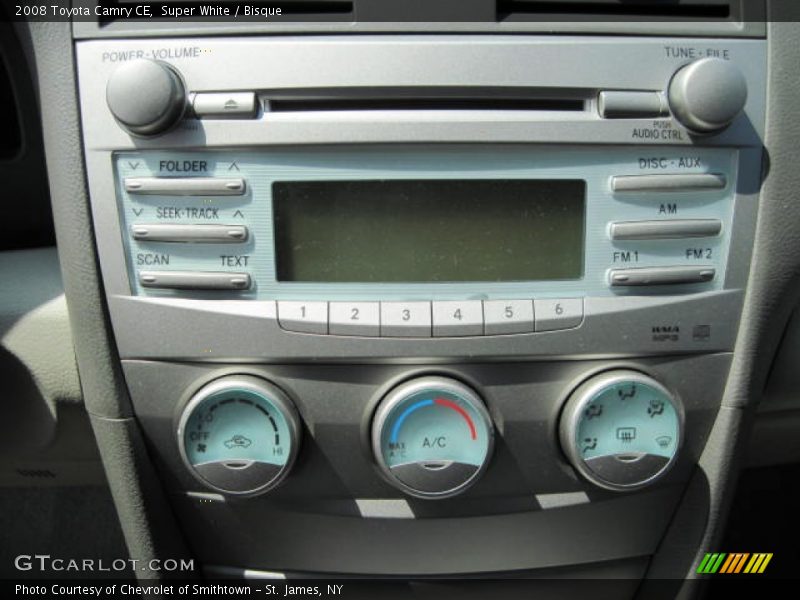 Super White / Bisque 2008 Toyota Camry CE