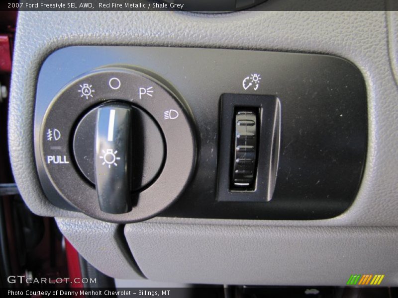 Controls of 2007 Freestyle SEL AWD
