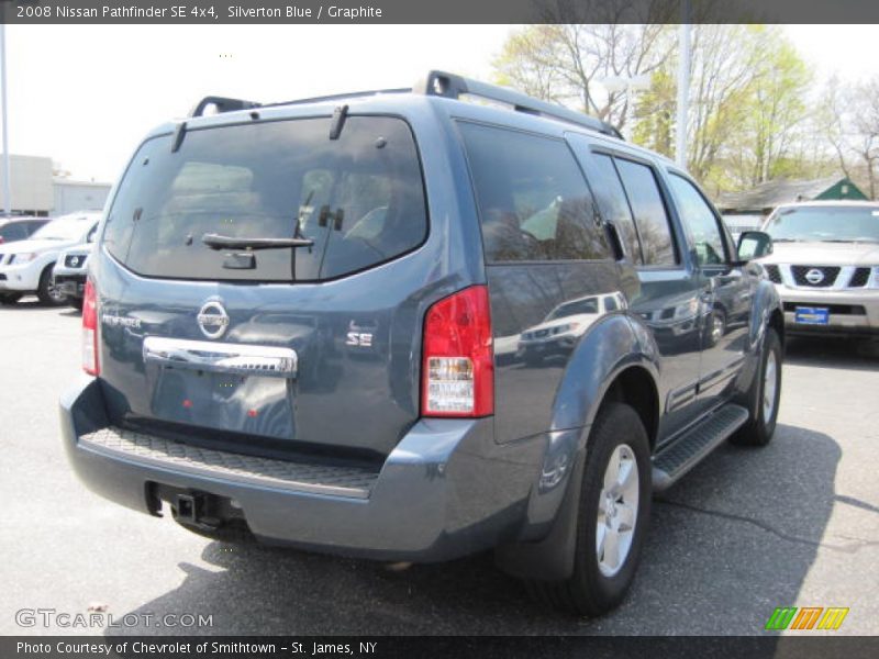 Silverton Blue / Graphite 2008 Nissan Pathfinder SE 4x4
