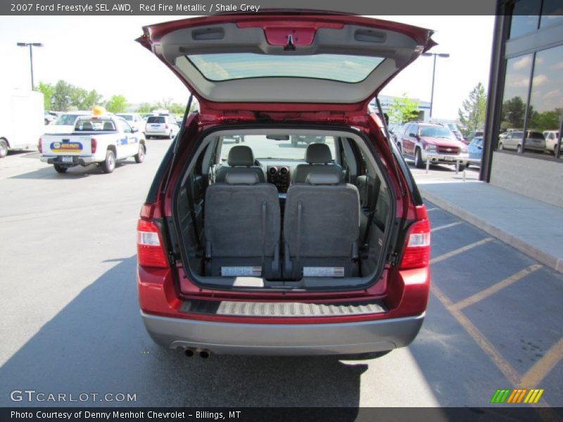 Red Fire Metallic / Shale Grey 2007 Ford Freestyle SEL AWD