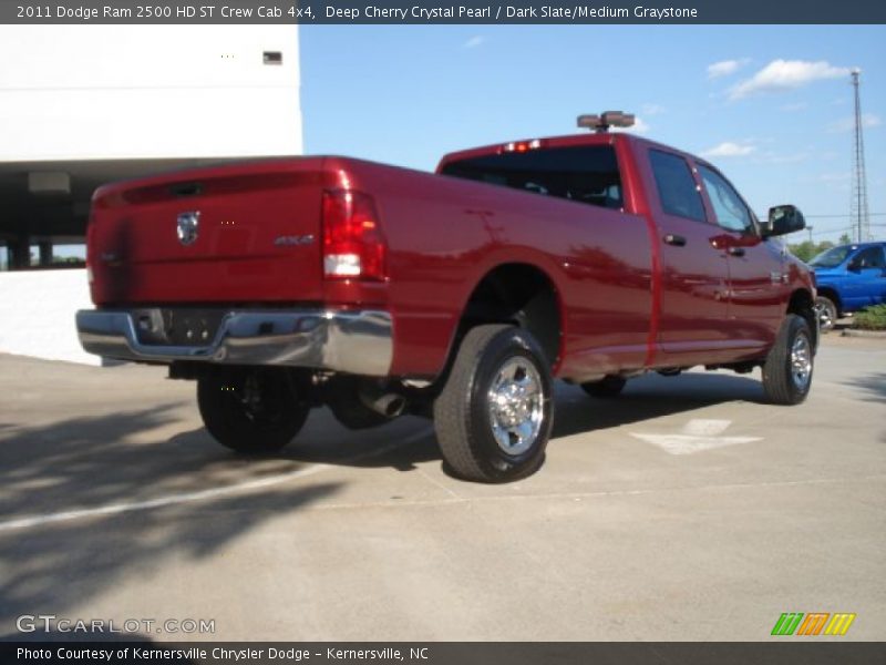 Deep Cherry Crystal Pearl / Dark Slate/Medium Graystone 2011 Dodge Ram 2500 HD ST Crew Cab 4x4
