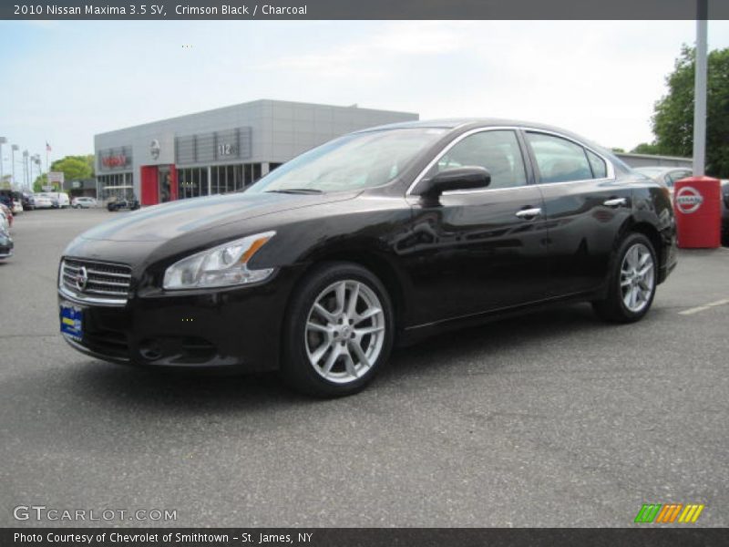 Crimson Black / Charcoal 2010 Nissan Maxima 3.5 SV