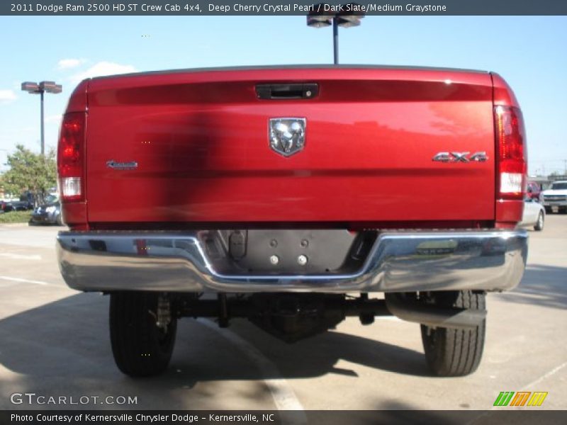 Deep Cherry Crystal Pearl / Dark Slate/Medium Graystone 2011 Dodge Ram 2500 HD ST Crew Cab 4x4
