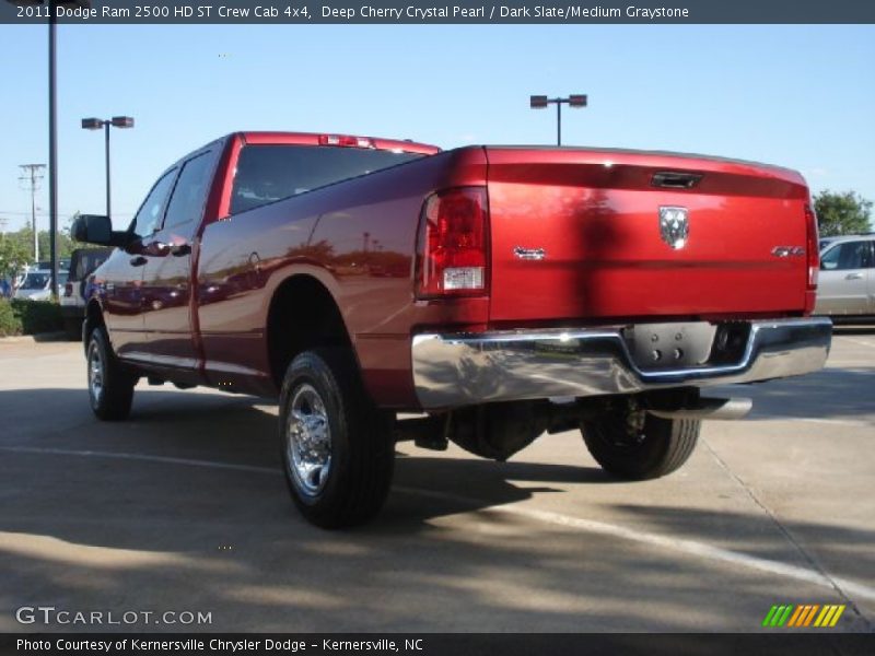 Deep Cherry Crystal Pearl / Dark Slate/Medium Graystone 2011 Dodge Ram 2500 HD ST Crew Cab 4x4
