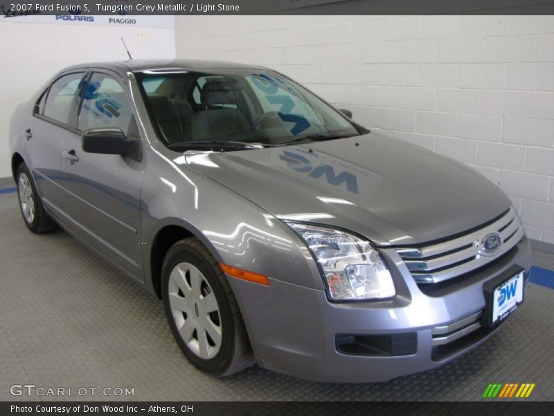 Tungsten Grey Metallic / Light Stone 2007 Ford Fusion S