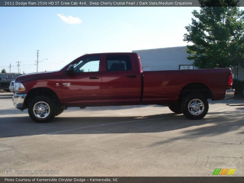 Deep Cherry Crystal Pearl / Dark Slate/Medium Graystone 2011 Dodge Ram 2500 HD ST Crew Cab 4x4