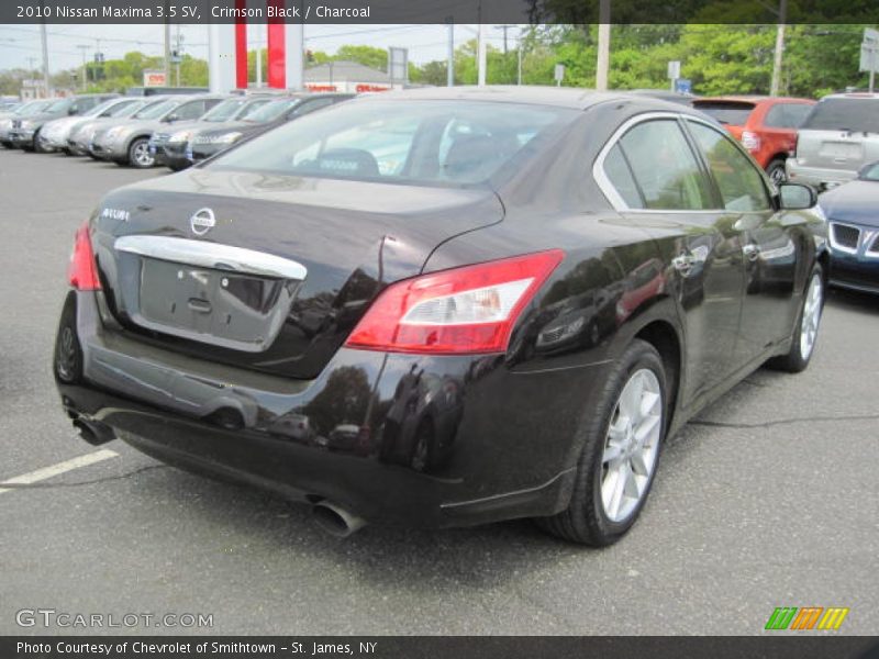 Crimson Black / Charcoal 2010 Nissan Maxima 3.5 SV