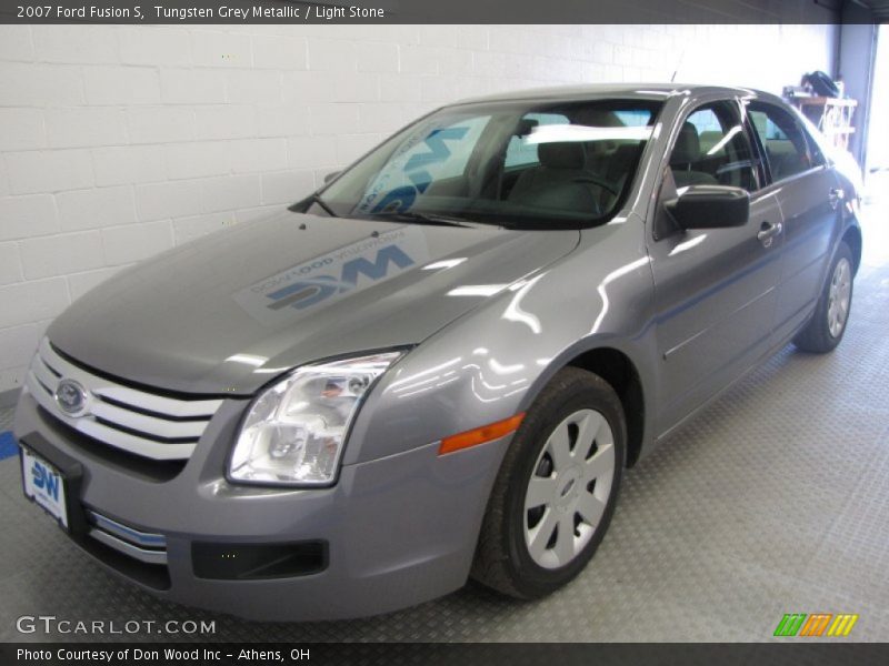 Tungsten Grey Metallic / Light Stone 2007 Ford Fusion S