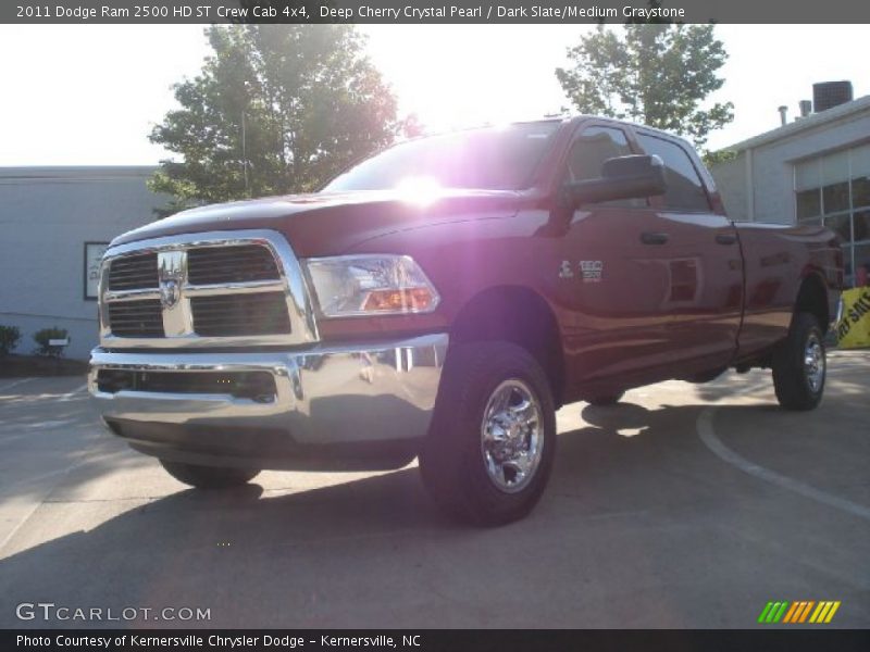 Deep Cherry Crystal Pearl / Dark Slate/Medium Graystone 2011 Dodge Ram 2500 HD ST Crew Cab 4x4