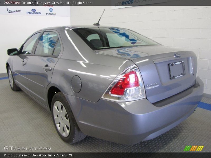 Tungsten Grey Metallic / Light Stone 2007 Ford Fusion S