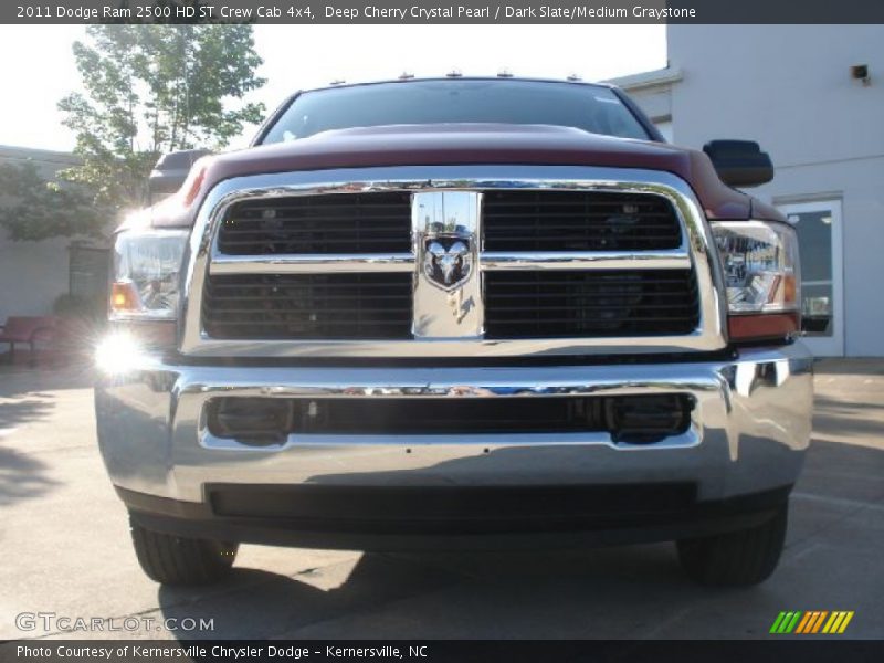 Deep Cherry Crystal Pearl / Dark Slate/Medium Graystone 2011 Dodge Ram 2500 HD ST Crew Cab 4x4