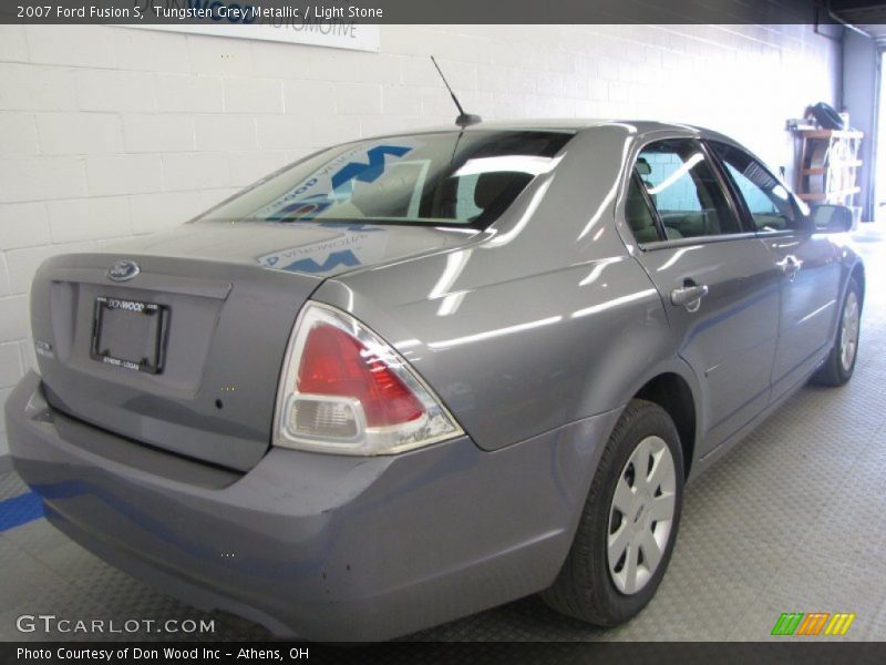 Tungsten Grey Metallic / Light Stone 2007 Ford Fusion S