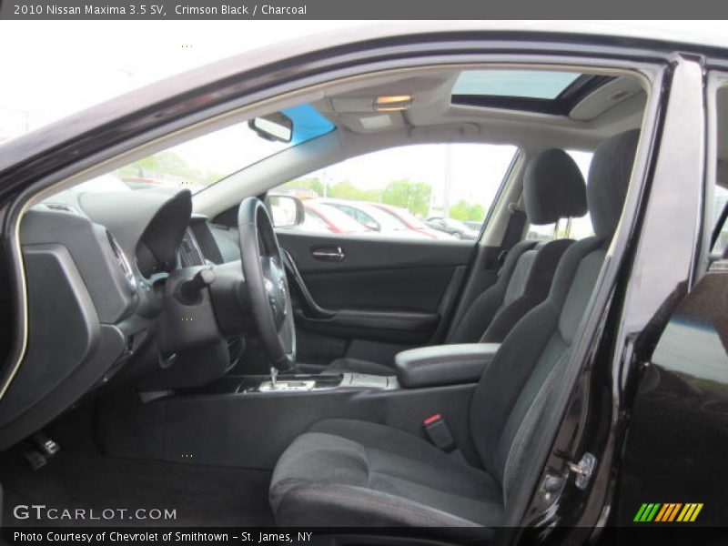 Crimson Black / Charcoal 2010 Nissan Maxima 3.5 SV