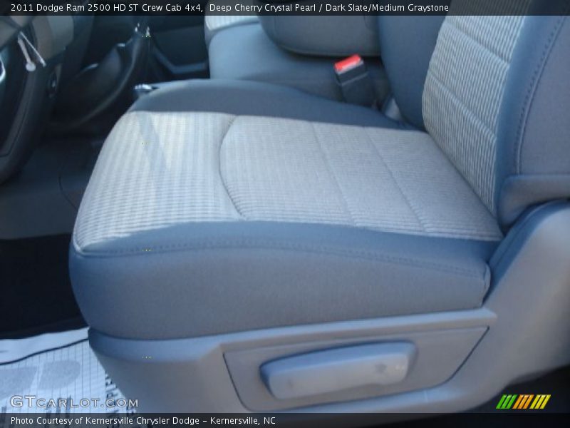 Deep Cherry Crystal Pearl / Dark Slate/Medium Graystone 2011 Dodge Ram 2500 HD ST Crew Cab 4x4