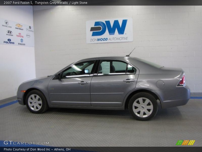 Tungsten Grey Metallic / Light Stone 2007 Ford Fusion S