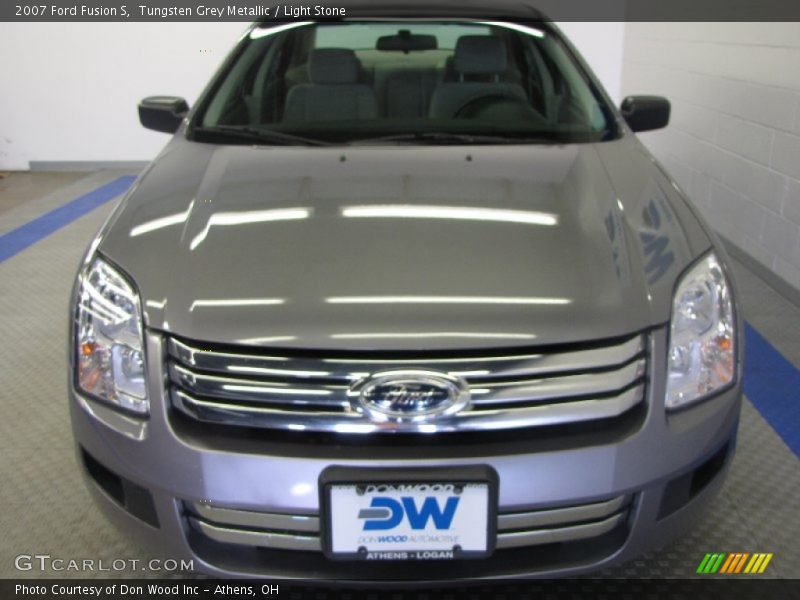Tungsten Grey Metallic / Light Stone 2007 Ford Fusion S