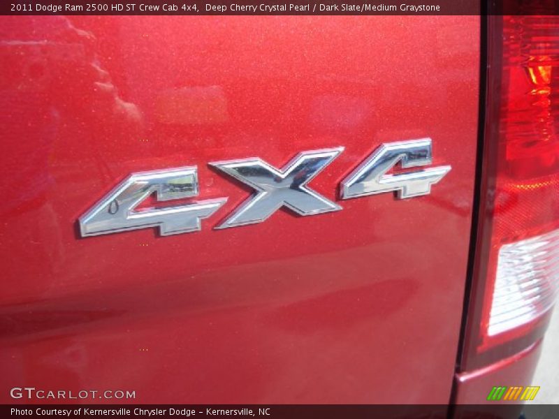 Deep Cherry Crystal Pearl / Dark Slate/Medium Graystone 2011 Dodge Ram 2500 HD ST Crew Cab 4x4