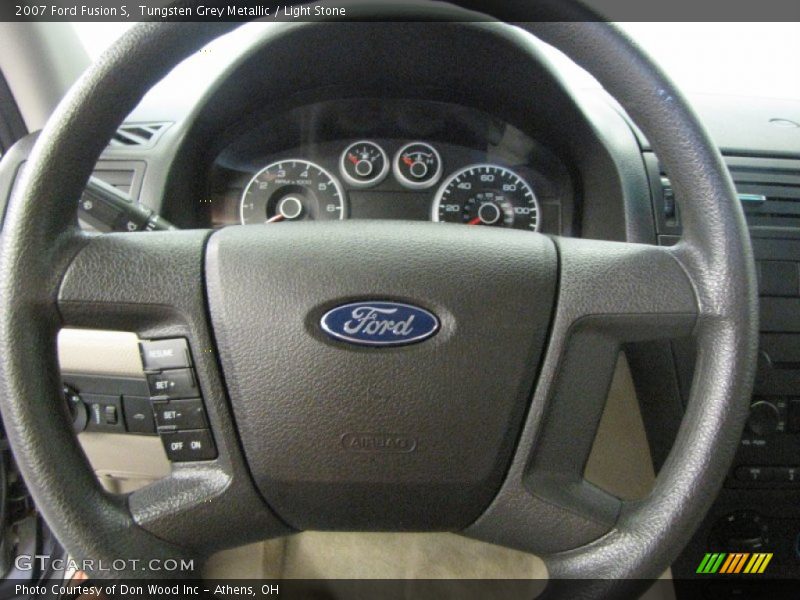 Tungsten Grey Metallic / Light Stone 2007 Ford Fusion S
