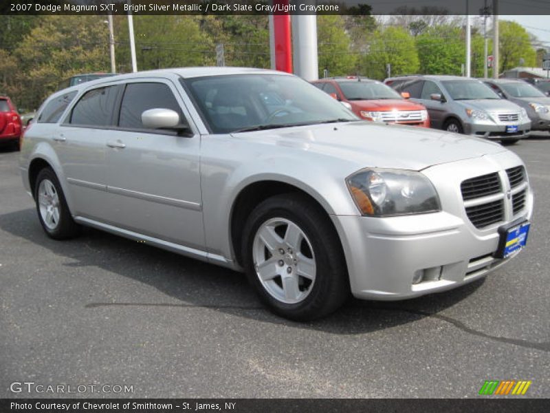 Bright Silver Metallic / Dark Slate Gray/Light Graystone 2007 Dodge Magnum SXT