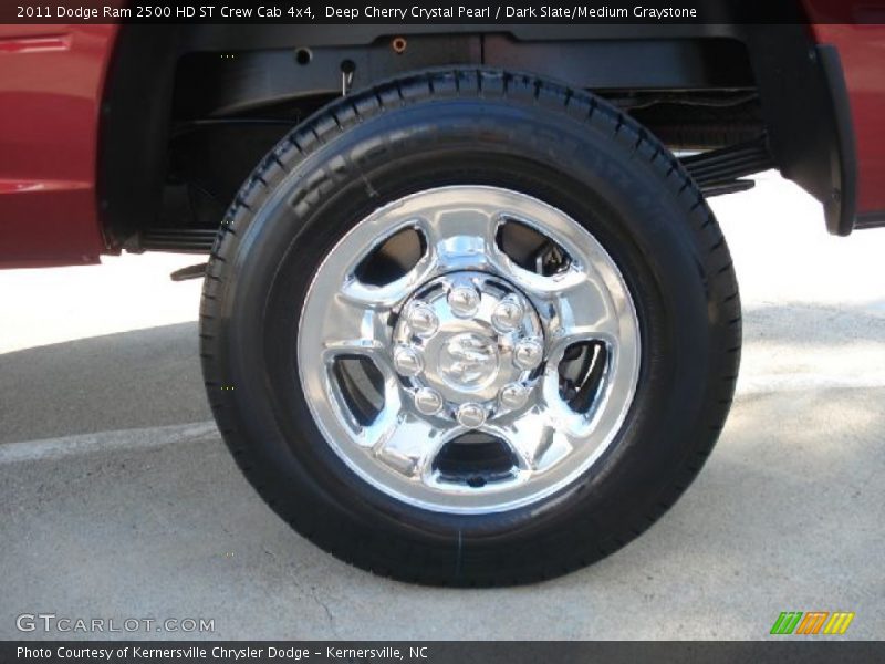 Deep Cherry Crystal Pearl / Dark Slate/Medium Graystone 2011 Dodge Ram 2500 HD ST Crew Cab 4x4