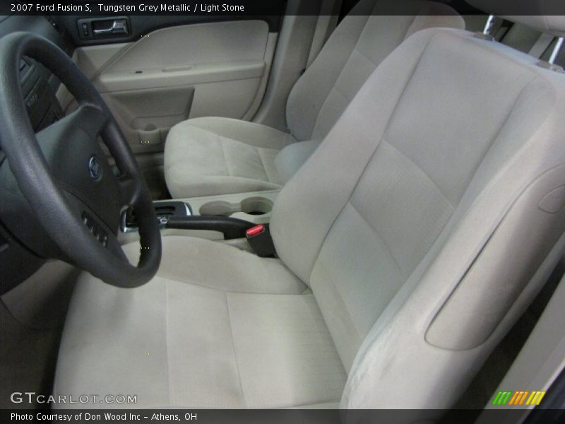 Tungsten Grey Metallic / Light Stone 2007 Ford Fusion S