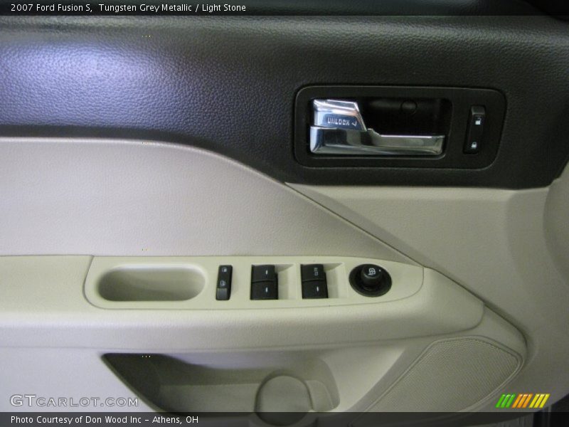 Tungsten Grey Metallic / Light Stone 2007 Ford Fusion S
