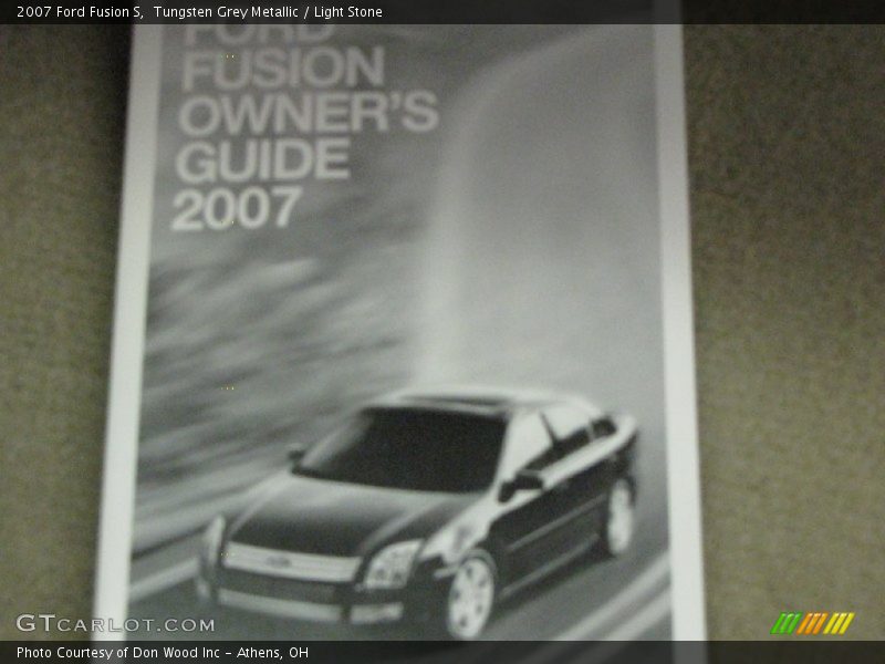 Tungsten Grey Metallic / Light Stone 2007 Ford Fusion S