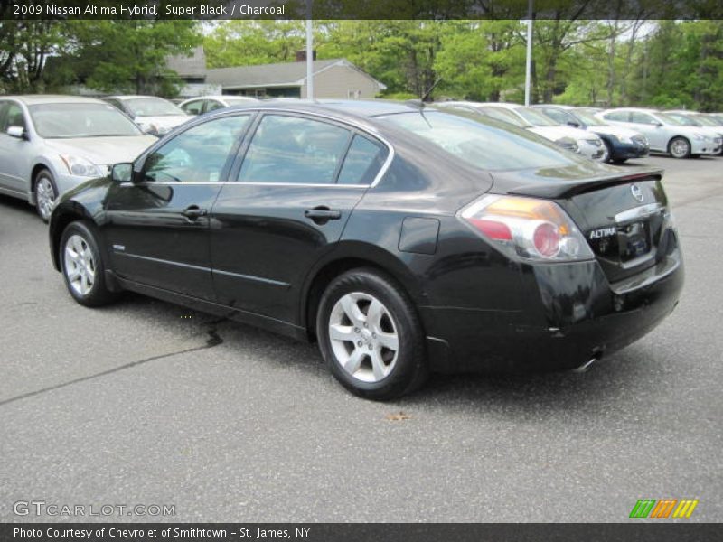 Super Black / Charcoal 2009 Nissan Altima Hybrid
