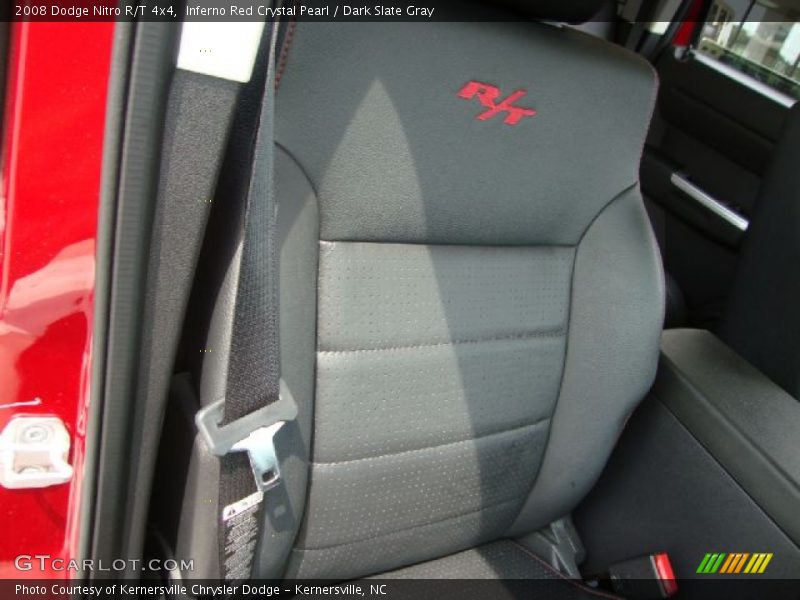 Inferno Red Crystal Pearl / Dark Slate Gray 2008 Dodge Nitro R/T 4x4