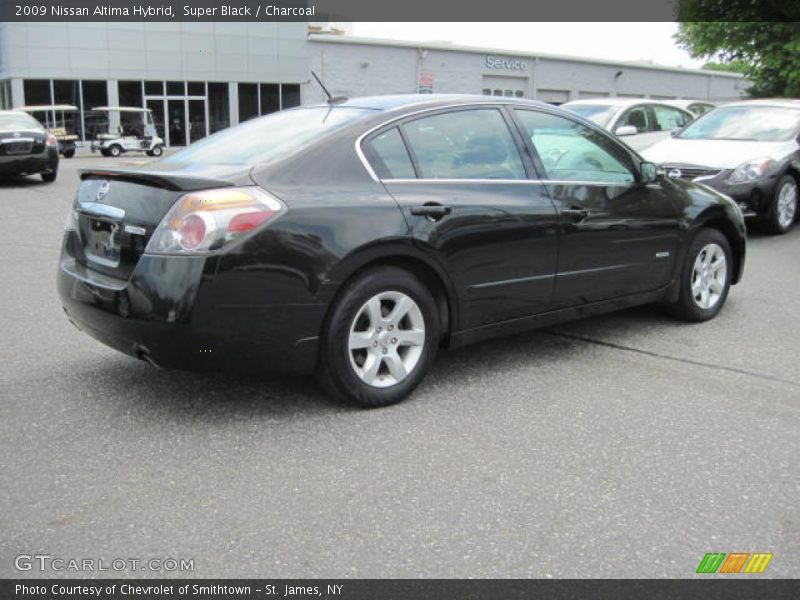 Super Black / Charcoal 2009 Nissan Altima Hybrid