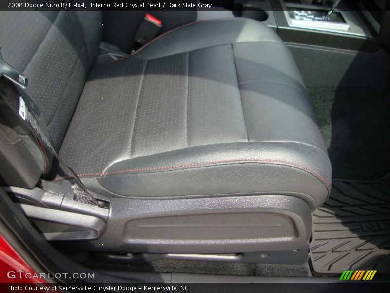 Inferno Red Crystal Pearl / Dark Slate Gray 2008 Dodge Nitro R/T 4x4