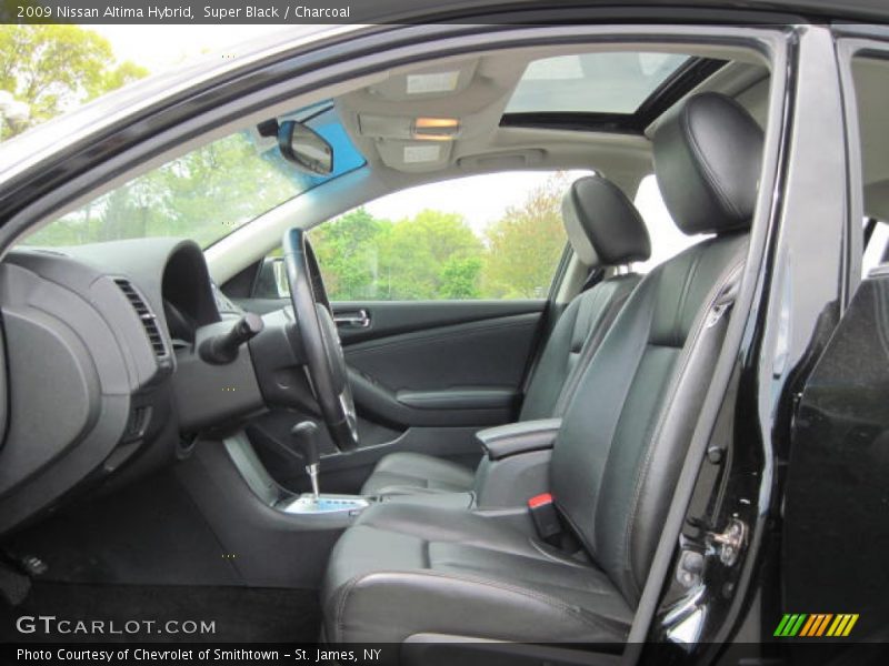 Super Black / Charcoal 2009 Nissan Altima Hybrid
