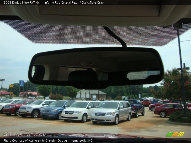 Inferno Red Crystal Pearl / Dark Slate Gray 2008 Dodge Nitro R/T 4x4
