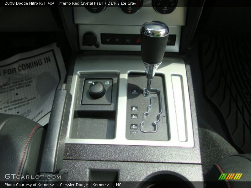  2008 Nitro R/T 4x4 5 Speed Automatic Shifter
