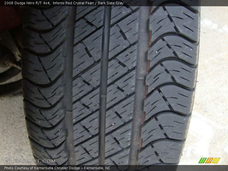 Inferno Red Crystal Pearl / Dark Slate Gray 2008 Dodge Nitro R/T 4x4