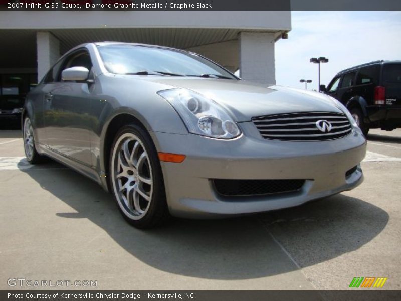 Diamond Graphite Metallic / Graphite Black 2007 Infiniti G 35 Coupe