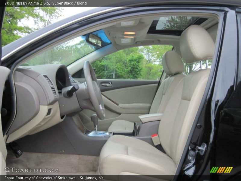 Super Black / Blond 2008 Nissan Altima 2.5 S
