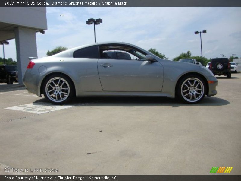 Diamond Graphite Metallic / Graphite Black 2007 Infiniti G 35 Coupe