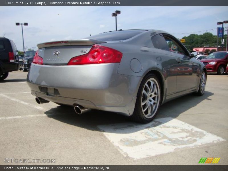 Diamond Graphite Metallic / Graphite Black 2007 Infiniti G 35 Coupe