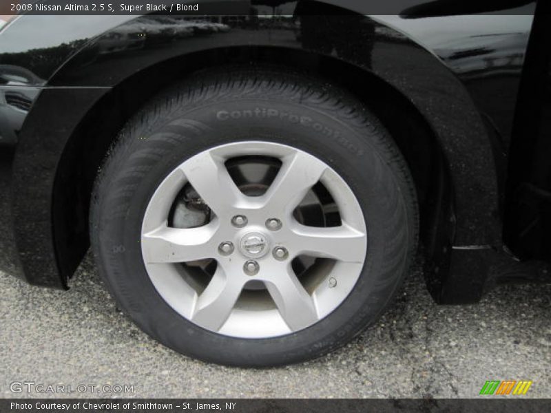 Super Black / Blond 2008 Nissan Altima 2.5 S
