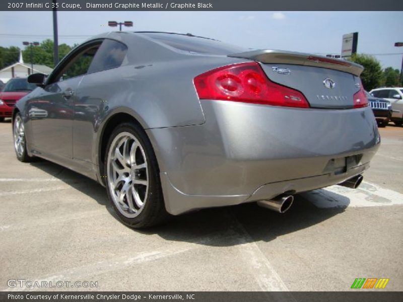 Diamond Graphite Metallic / Graphite Black 2007 Infiniti G 35 Coupe