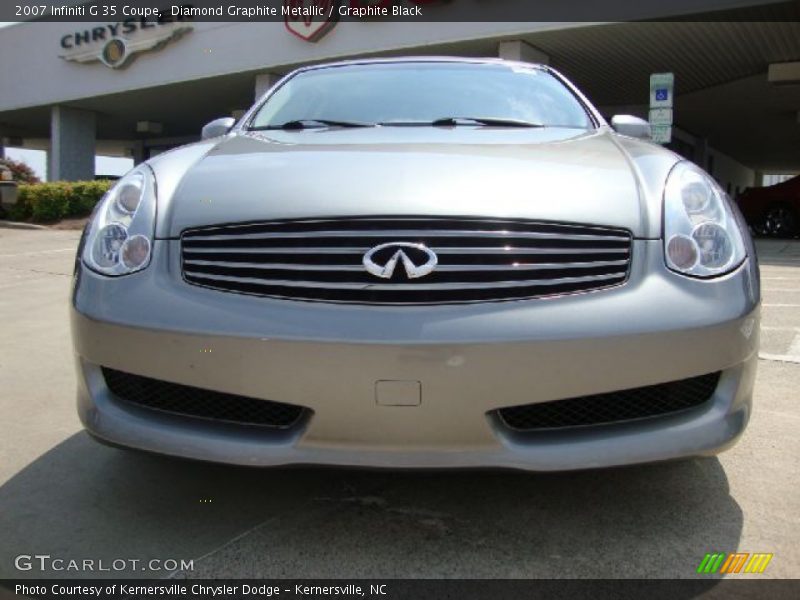 Diamond Graphite Metallic / Graphite Black 2007 Infiniti G 35 Coupe