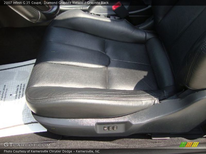 Diamond Graphite Metallic / Graphite Black 2007 Infiniti G 35 Coupe