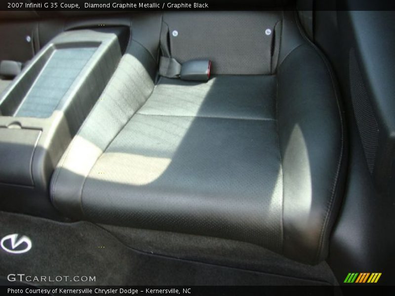 Diamond Graphite Metallic / Graphite Black 2007 Infiniti G 35 Coupe
