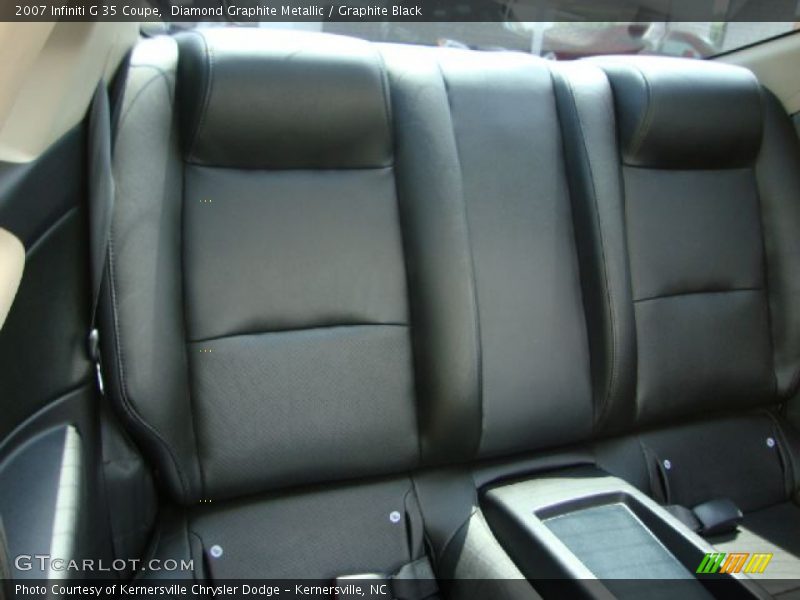 Diamond Graphite Metallic / Graphite Black 2007 Infiniti G 35 Coupe