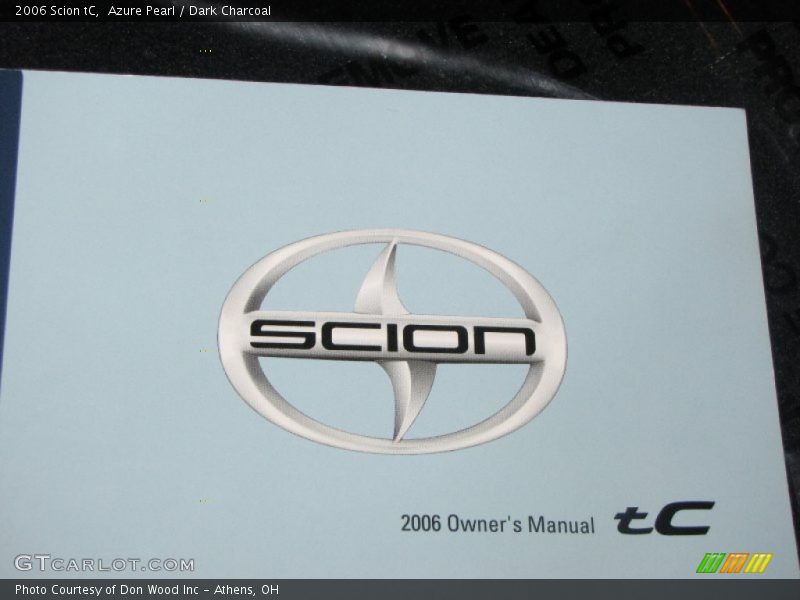 Azure Pearl / Dark Charcoal 2006 Scion tC