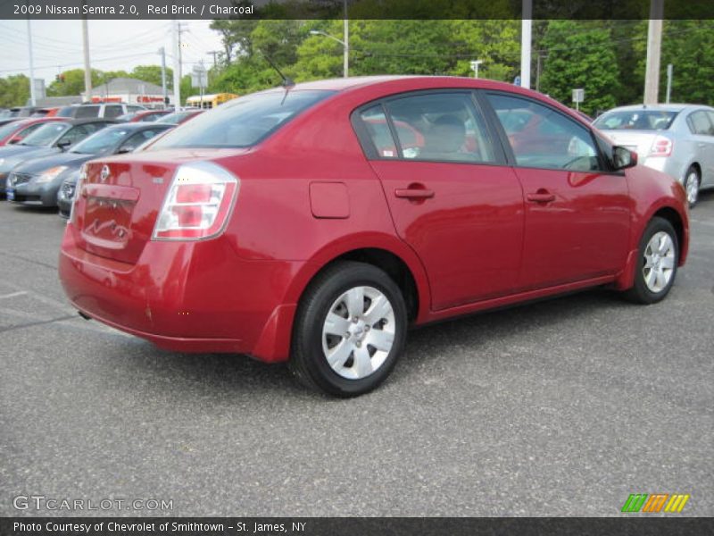 Red Brick / Charcoal 2009 Nissan Sentra 2.0