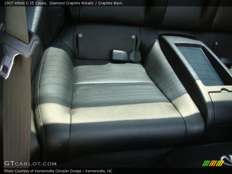 Diamond Graphite Metallic / Graphite Black 2007 Infiniti G 35 Coupe