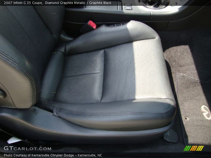 Diamond Graphite Metallic / Graphite Black 2007 Infiniti G 35 Coupe
